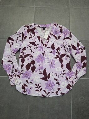 Ann Taylor Floral Blouse